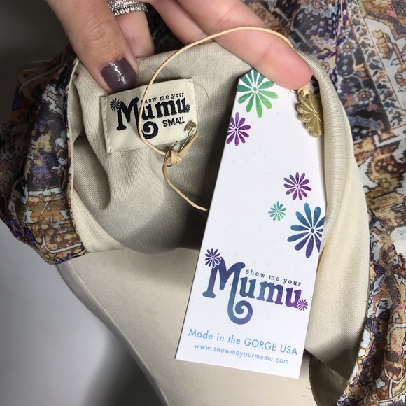 Show Me Your MuMu | V Open Back NWT Mini Dress - Picture 6 of 7